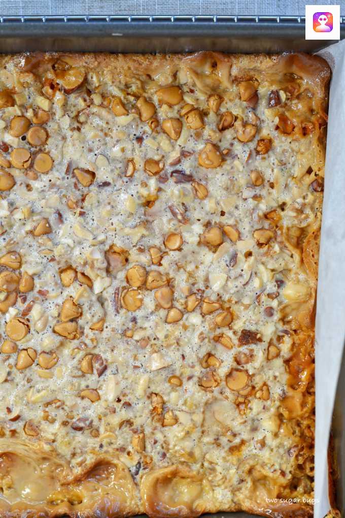 Butterscotch Mixed Nut Bars Recipe